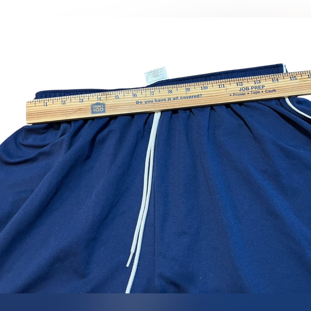 adidas women’s size extra large Navy Blue Athletic Shorts with White Trim - Picture 5 of 8